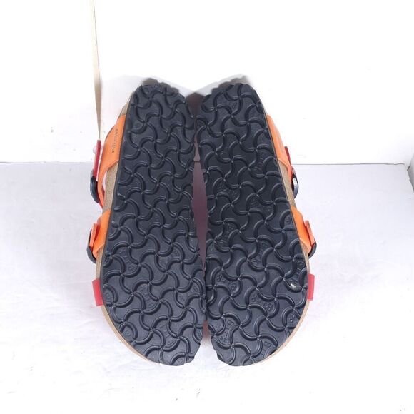 Birkenstock Papillio Women's Yara EU38 US7 Multicolor Flat Strappy Sandals Rare - Picture 11 of 16